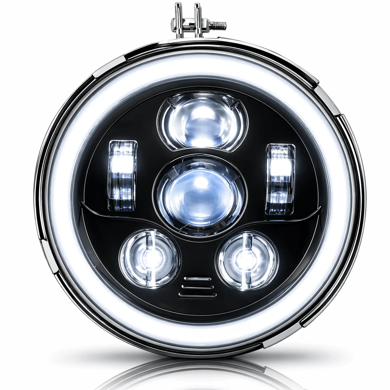 Eagle Lights 1997-2003 Honda Valkyrie Round Projection LED Headlight - Image 11