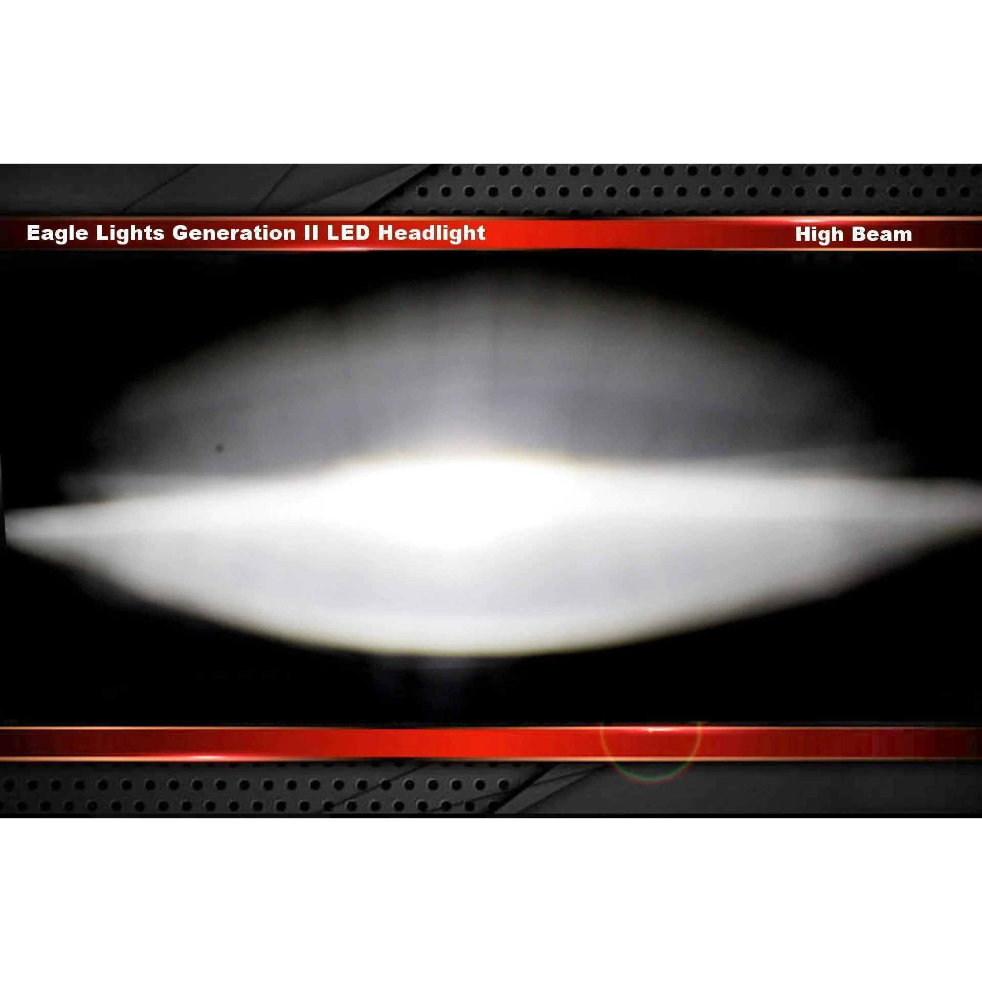 Eagle Lights 7" LED Headlight For Harley-Davidson® and Indian® Motorcycles - Chrome / Generation II - Image 8