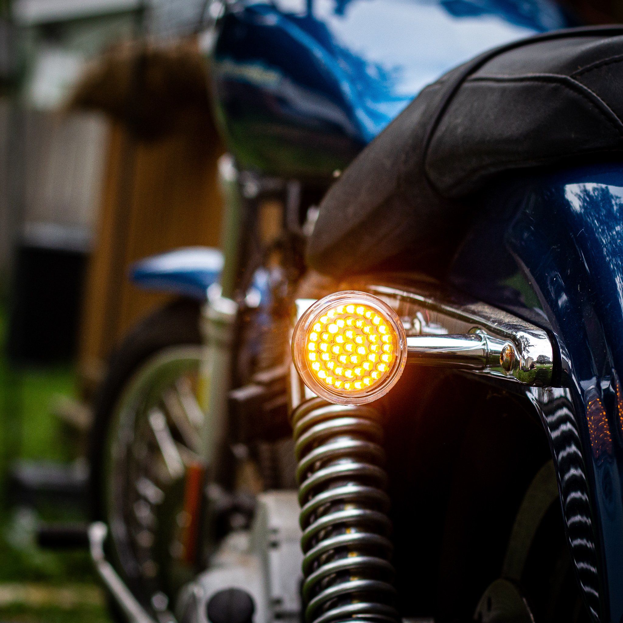 Eagle Lights 2” LED Turn Signal and Running Light Kit for Harley-Davidson® Motorcycles - Generation I / 1157 Front / 1156 Amber Rear - Image 10