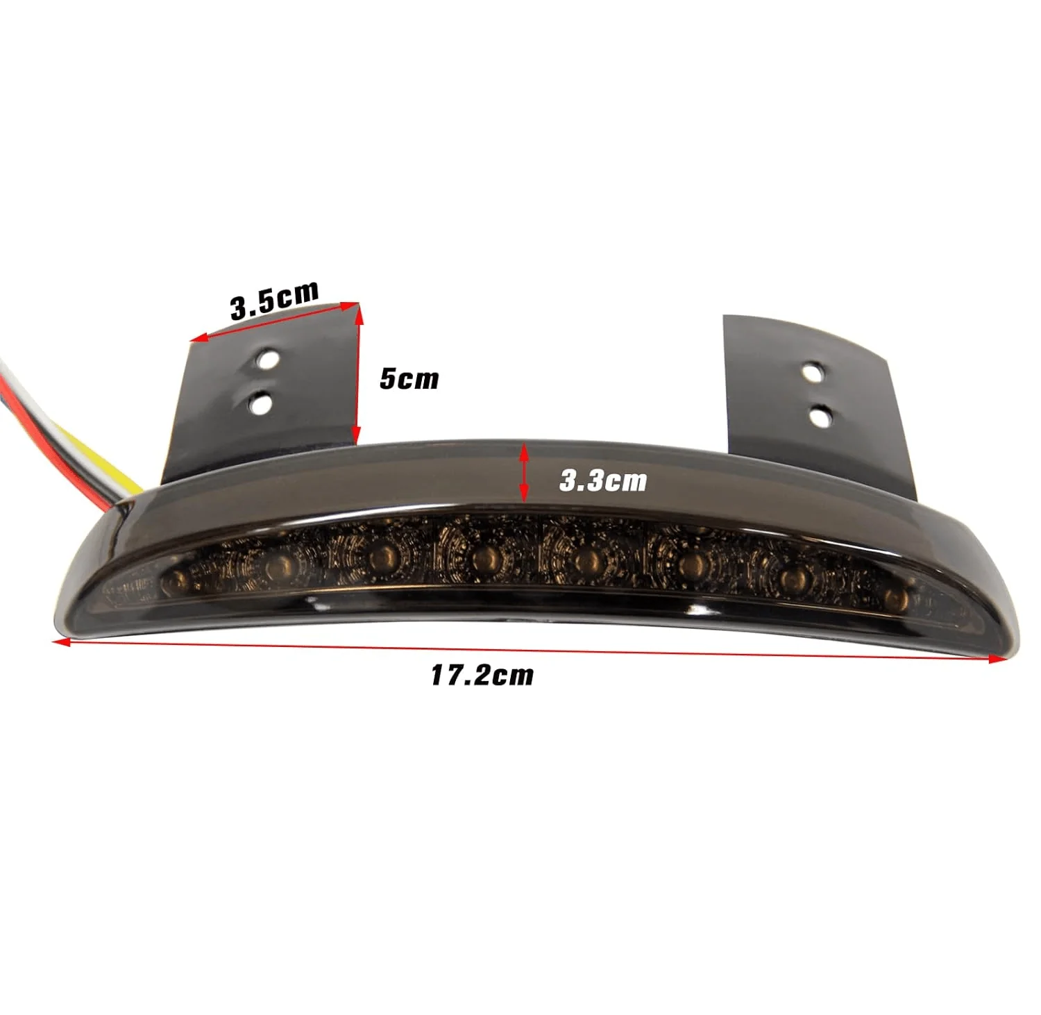 Eagle Lights 5-3/4" (5.75") Round Harley LED Headlight and Red LED Taillight Conversion / Upgrade Kit for Harley Sportster / Dyna - Image 17