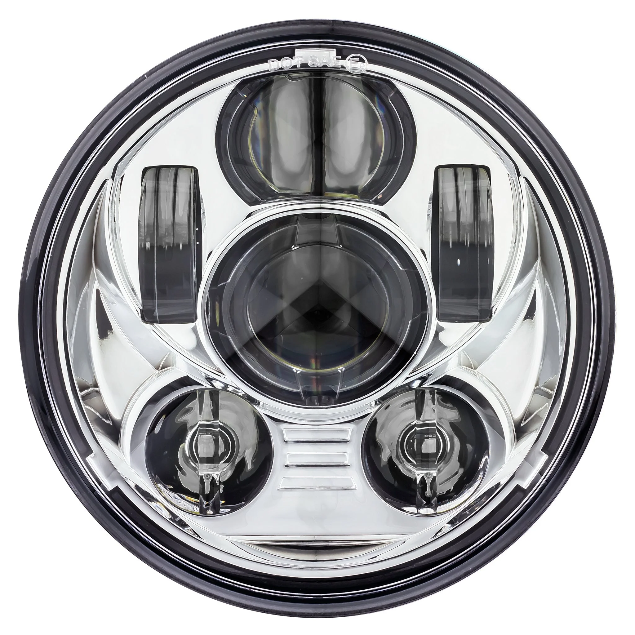 Eagle Lights 5 3/4" LED Headlight Kit for Harley-Davidson® and Indian® Motorcycles - Generation III - Image 11