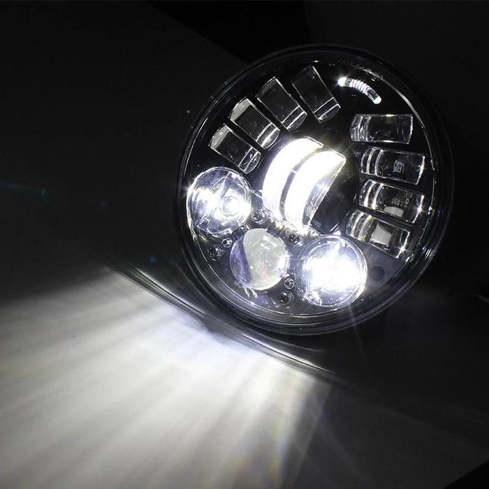Eagle Lights 5.75" Honda VTX LED Headlight Kit with Integrated Turn Signals. Bracket included. Plug and Play fits 2002-2008 VTX 1800, VTX 1300 - Image 5