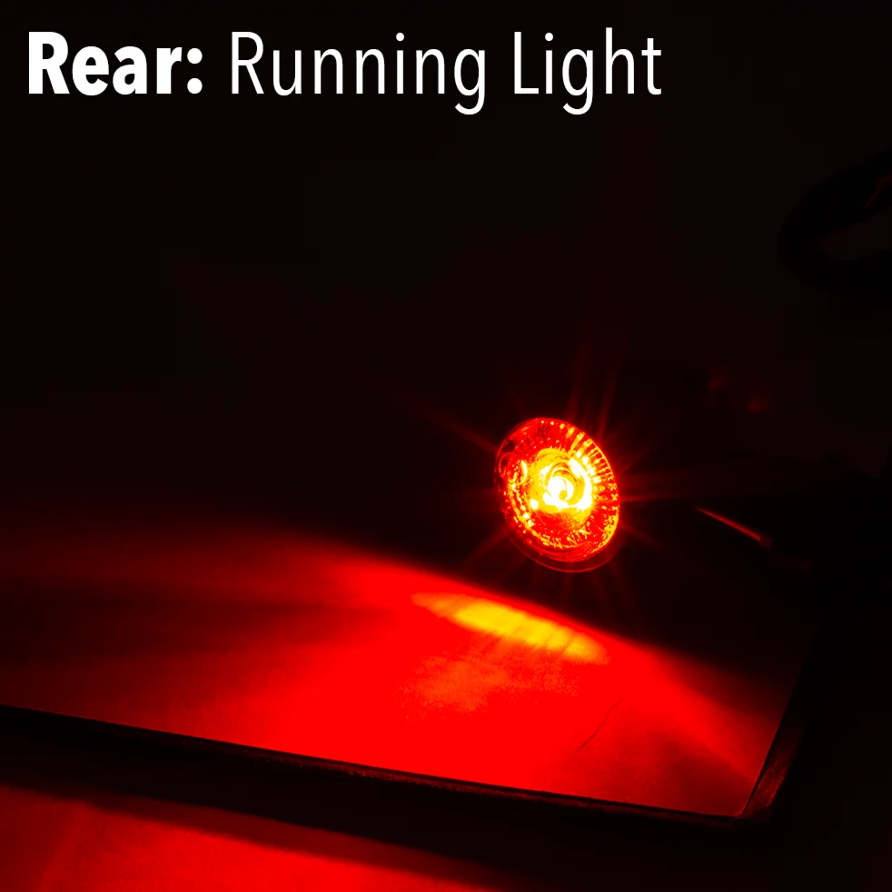 Eagle Lights BULLETBEAM Front LED Turn Signals with Rear LED Brake / Turn Signal and Running Light Kit - Image 7