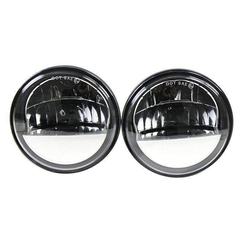 Eagle Lights Complex Reflector Series 7" Round LED Headlight with LED Passing Lights for Harley-Davidson® - Image 7