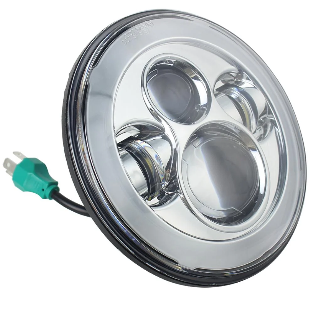 Eagle Lights 7" LED Headlight and Installation Ring for Kawasaki Voyager and Vaquero - Image 7