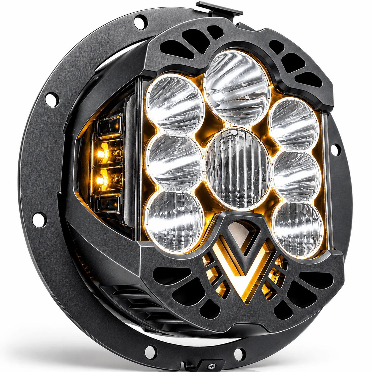 Eagle Lights Apex Pro™ 7" LED Headlight for Harley-Davidson® Motorcycles - Image 5