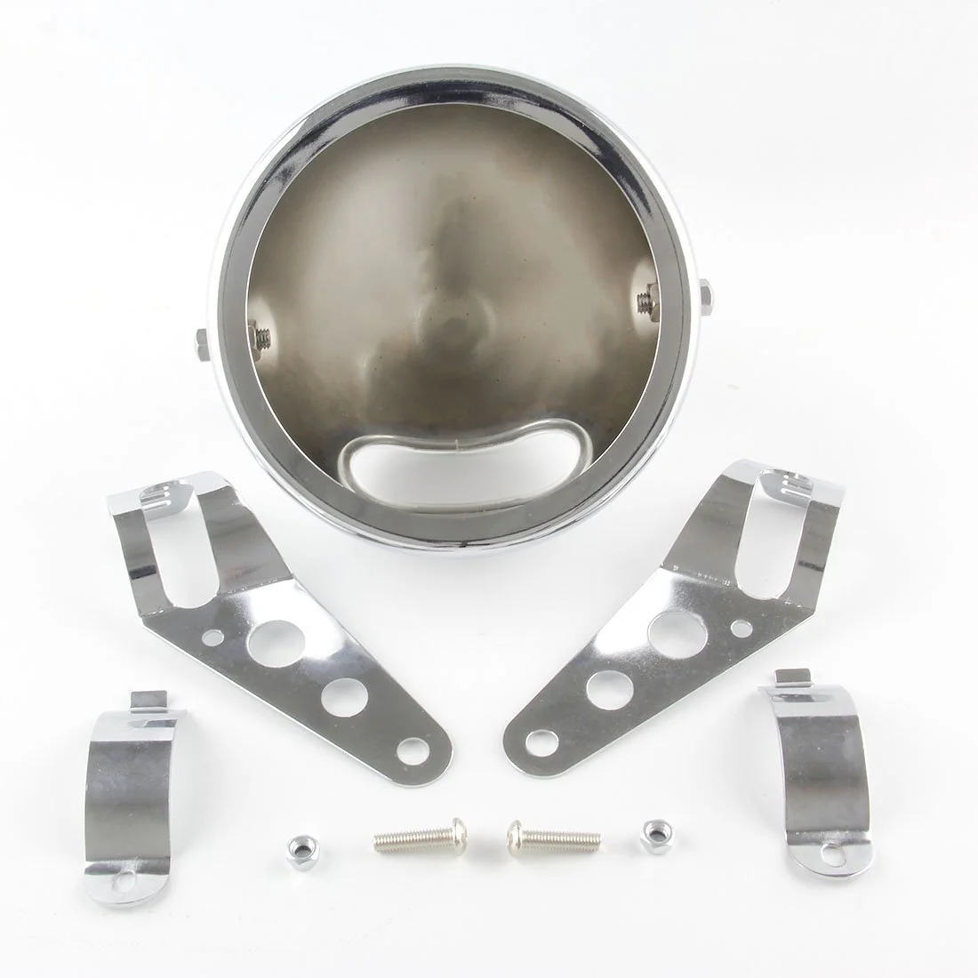Eagle Lights 7" Meteor Headlight Bucket Housing for Motorcycles with 32MM to 40MM Fork Tubes - Image 3