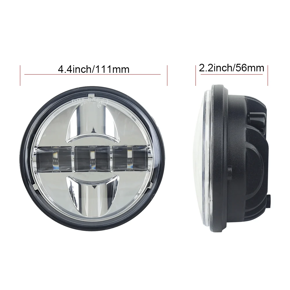 Eagle Lights Generation III 4.5 LED Spot / Passing Lights for Indian Roadmaster - Image 12