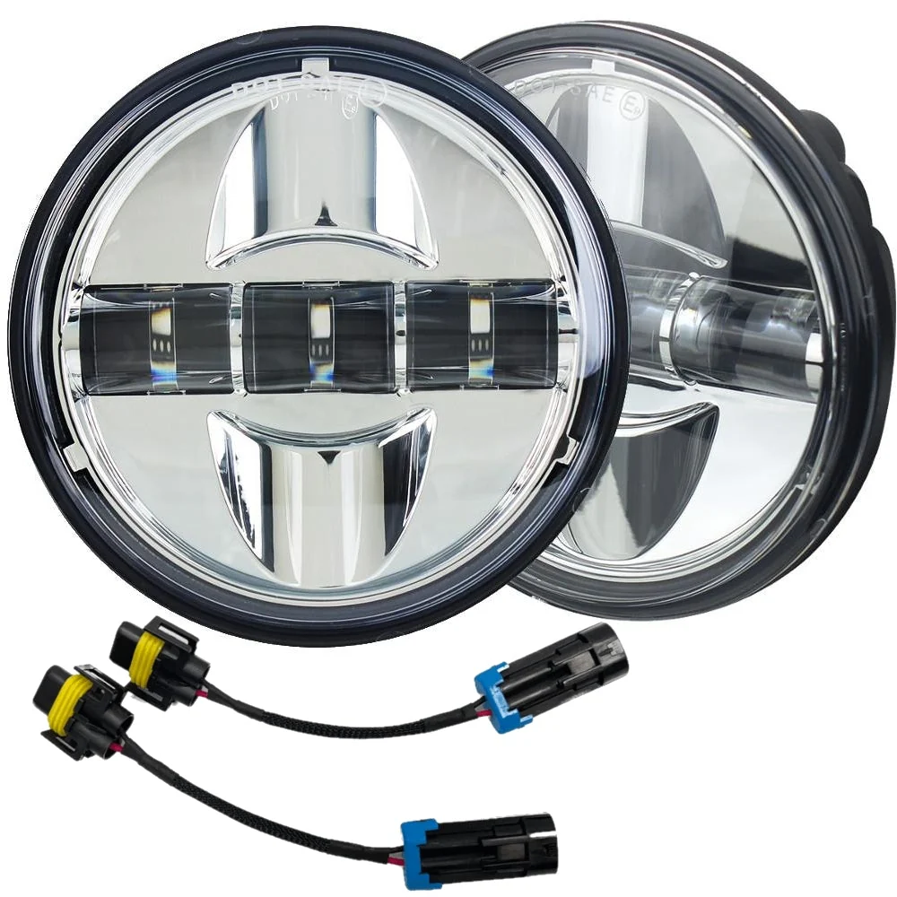 Eagle Lights Generation III 4.5 LED Spot / Passing Lights for Indian Roadmaster - Image 4