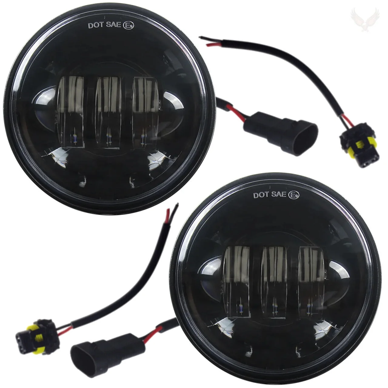 Eagle Lights 8700P 4.5" LED Passing Lamp Kit for Harley-Davidson® and Others - Image 14