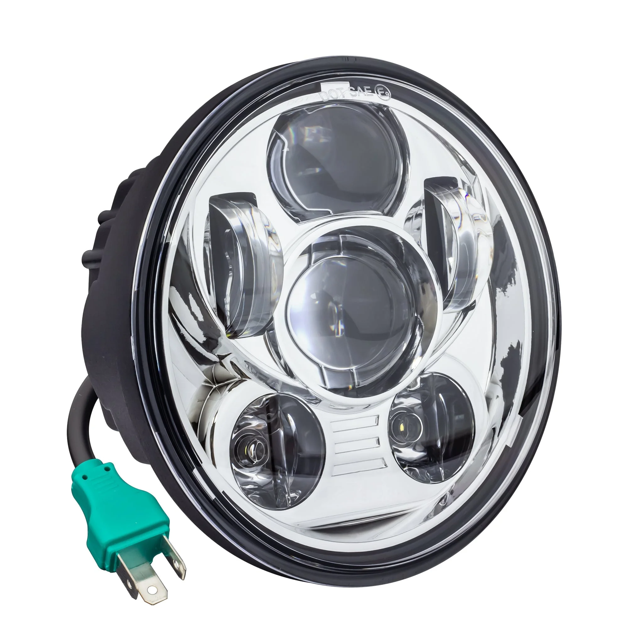 Eagle Lights 8900PK Heritage Softail Springer LED Headlight and Passing Light Kit - Image 4