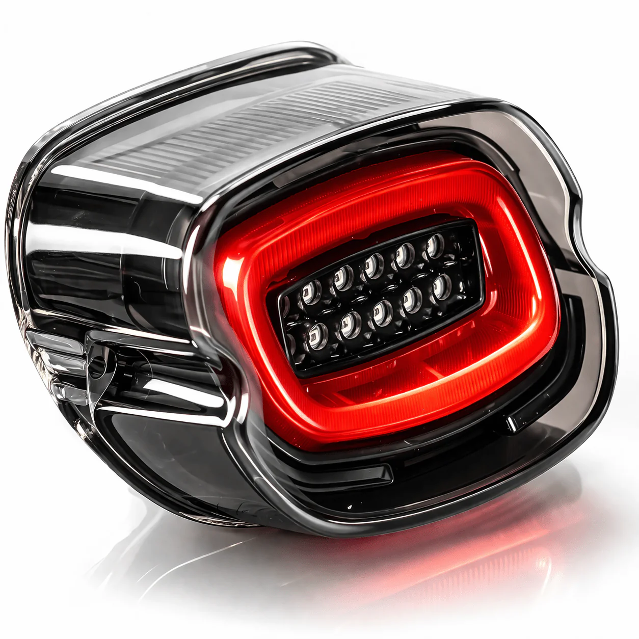 Eagle Lights HALOS Layback LED Tail Light with Turn Signals for Harley-Davidson® Motorcycles - Image 7