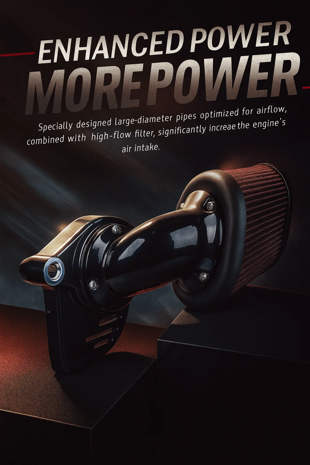 Eagle Lights TORQUE BREATHER Air Cleaner for 2017 to 2023 Harley-Davidson® Touring and Softail Models - Image 5