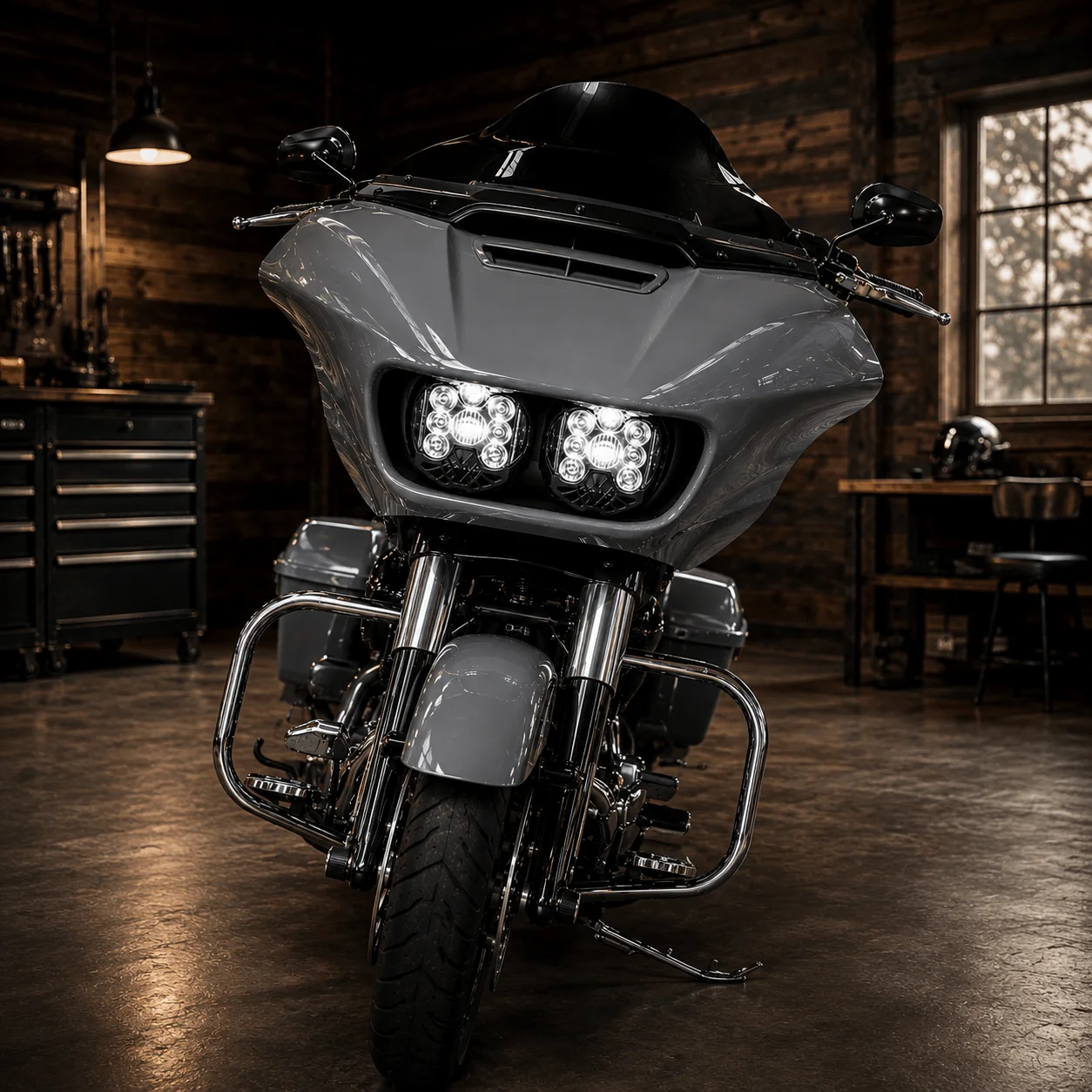 Eagle Lights Apex Pro™ Road Glide Dual LED Projection Headlight Kit for Harley-Davidson® 2015 - 2023 Road Glide - Image 4