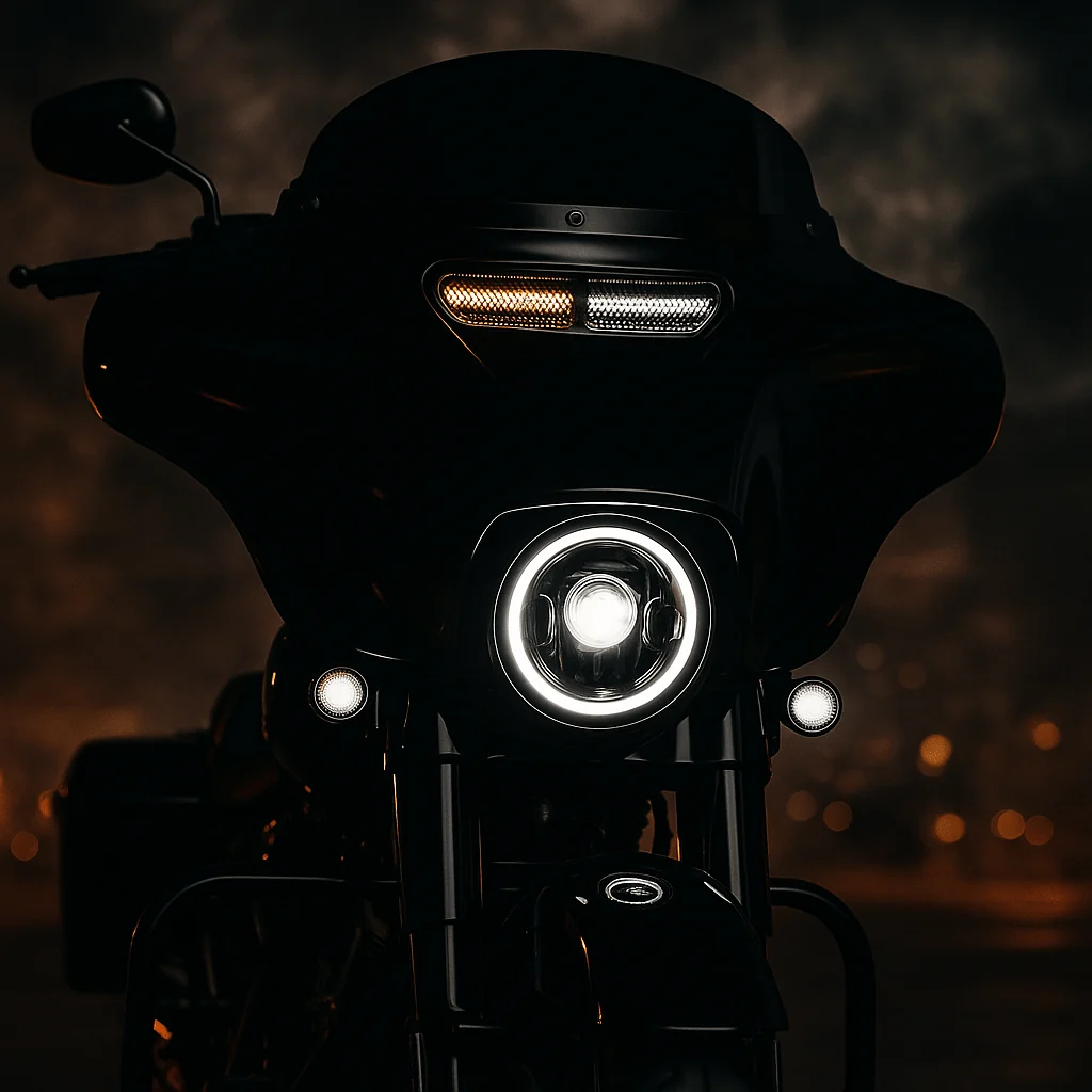 Eagle Lights Batwing LED Vent Insert (DRL / Turn Signal) for Harley Davidson® Motorcycles - Image 3