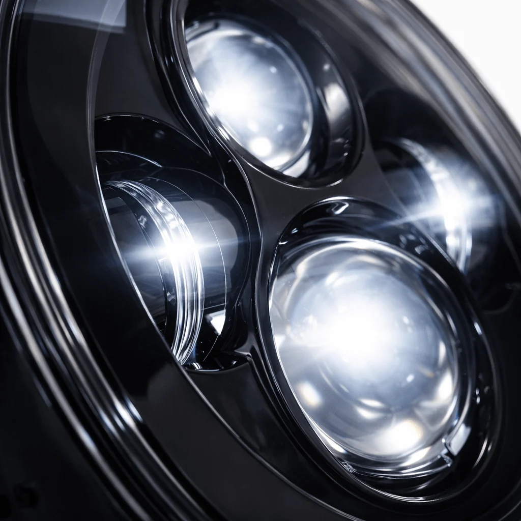 Eagle Lights 7" Round LED Headlight kit for Street Glide, Electra Glide and Harley-Davidson® Models with Radios - Image 13