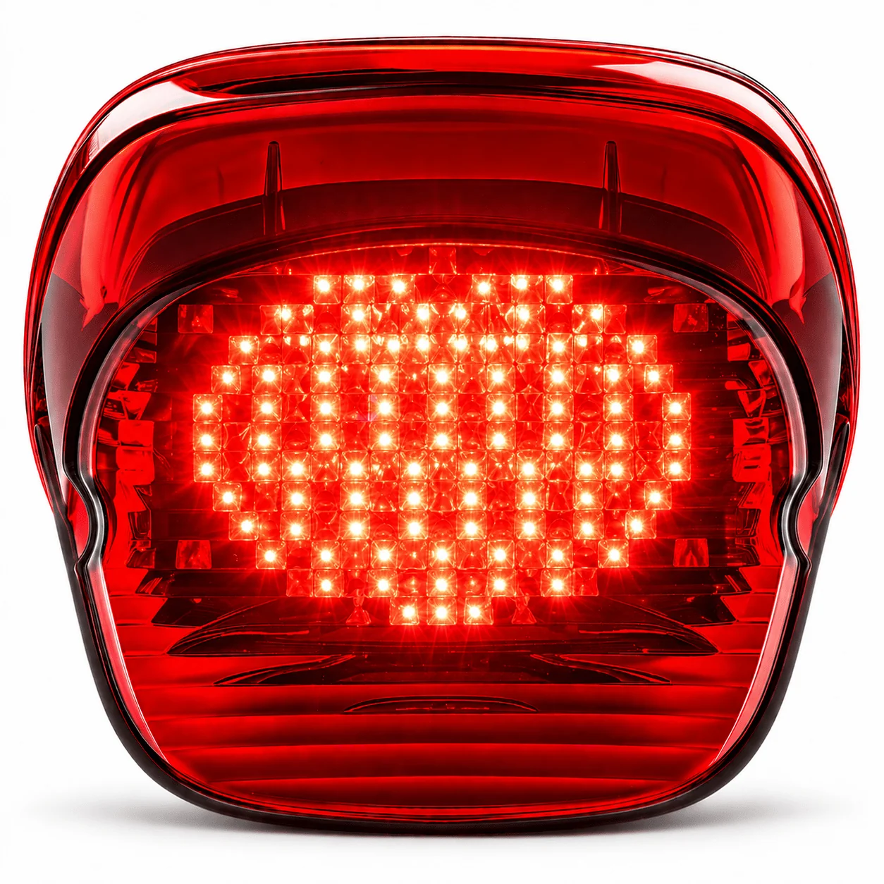 Eagle Lights Flashing Strobe Layback LED Tail Brake Light Kit for Harley-Davidson® - Bottom Window - Image 2