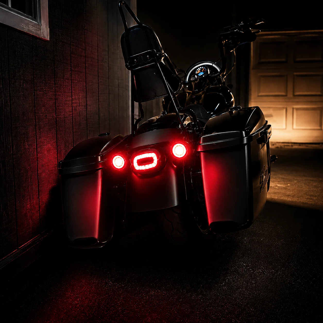 Eagle Lights HALOS Layback LED Tail Light with Turn Signals for Harley-Davidson® 2021 - Current Low Rider Models - Image 3
