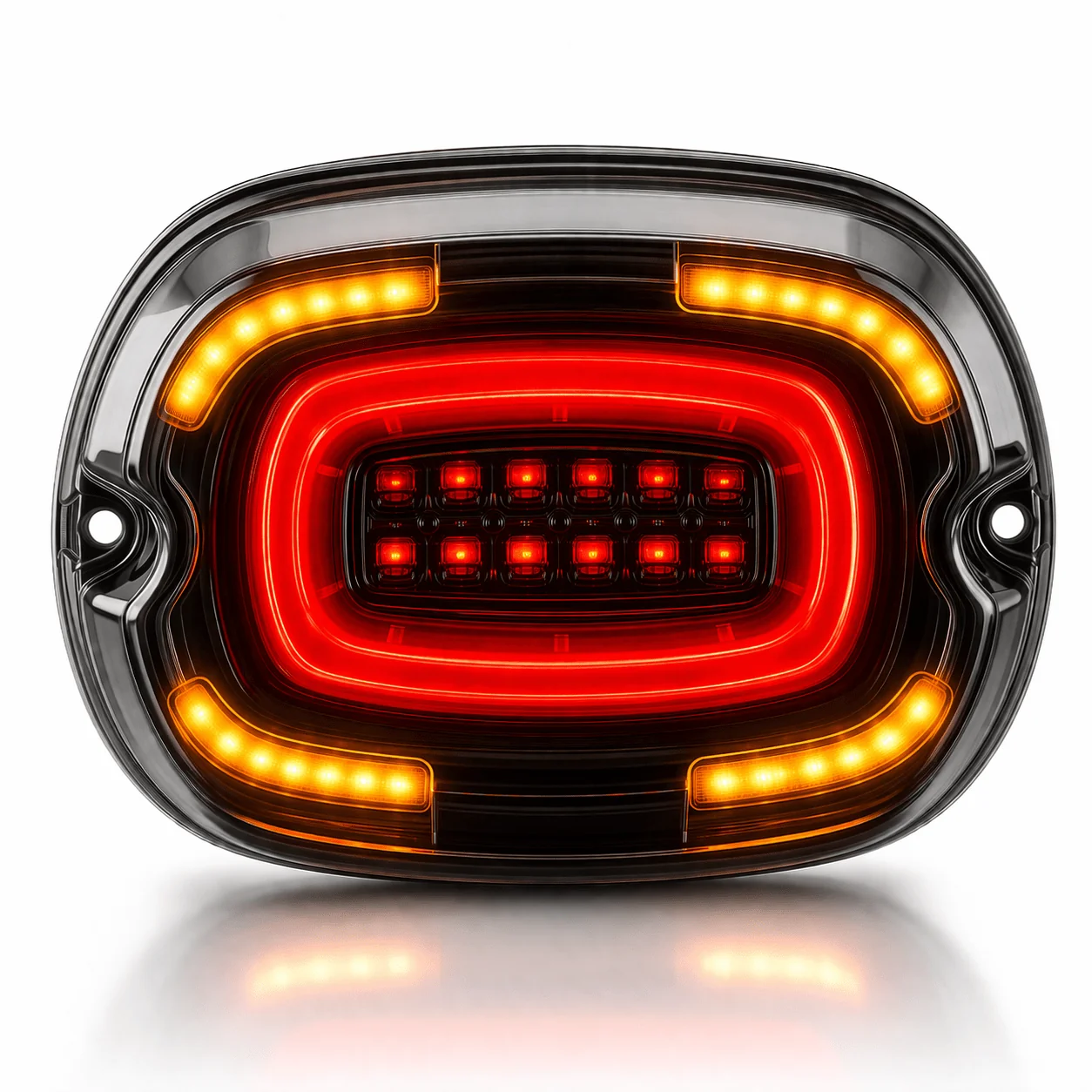 Eagle Lights HALOS Layback LED Tail Light with Turn Signals for Harley-Davidson® 2021 - Current Low Rider Models - Image 6