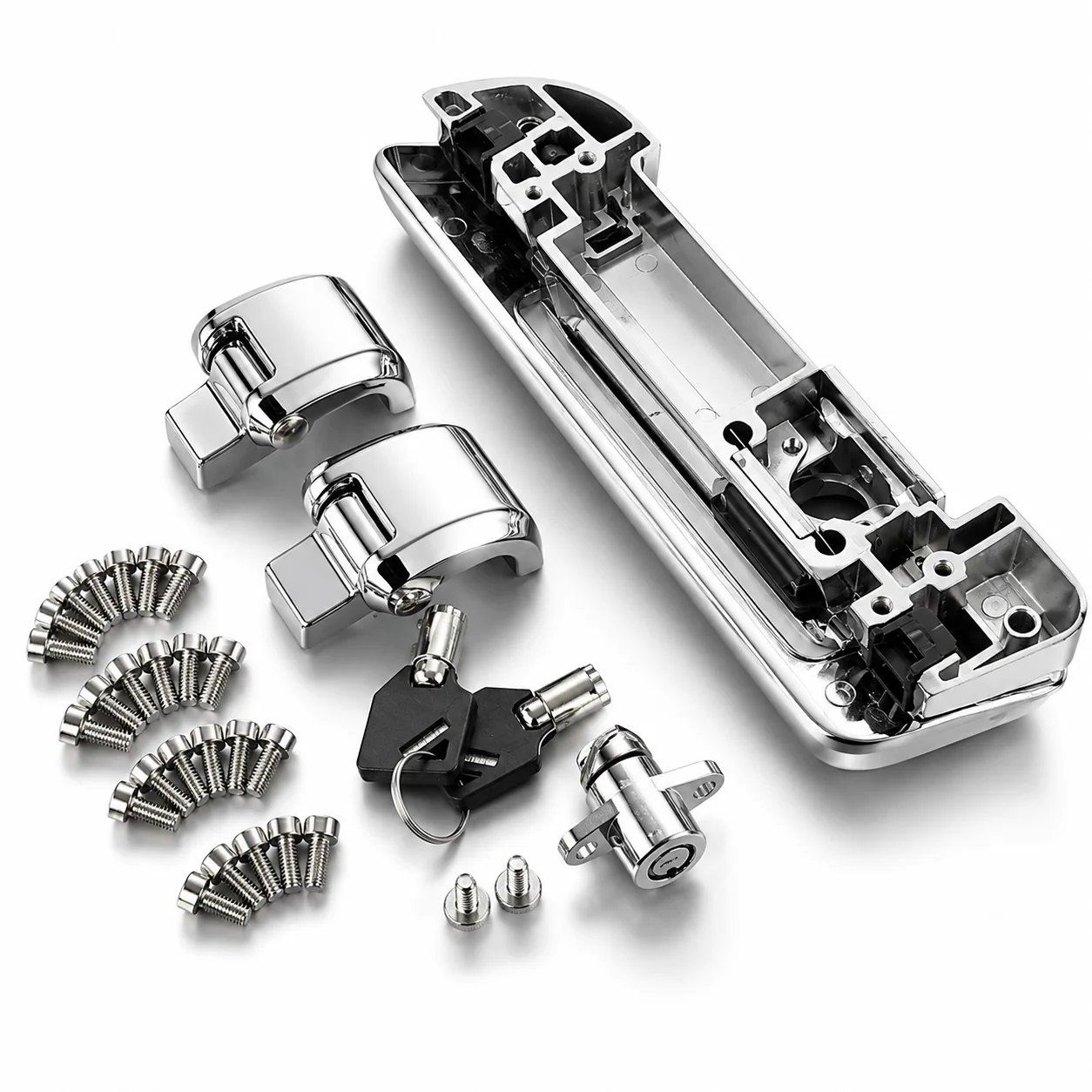 Eagle Lights Latch Hinges and Lock Kit for 2014 - 2023 Harley Davidson Tour Pak - Image 3