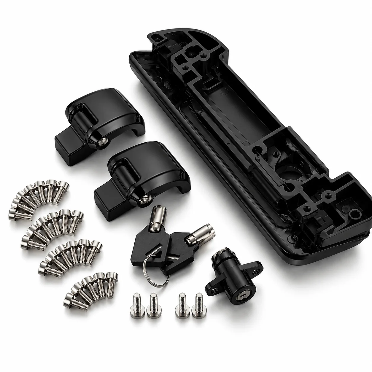 Eagle Lights Latch Hinges and Lock Kit for 2014 - 2023 Harley Davidson Tour Pak - Image 7