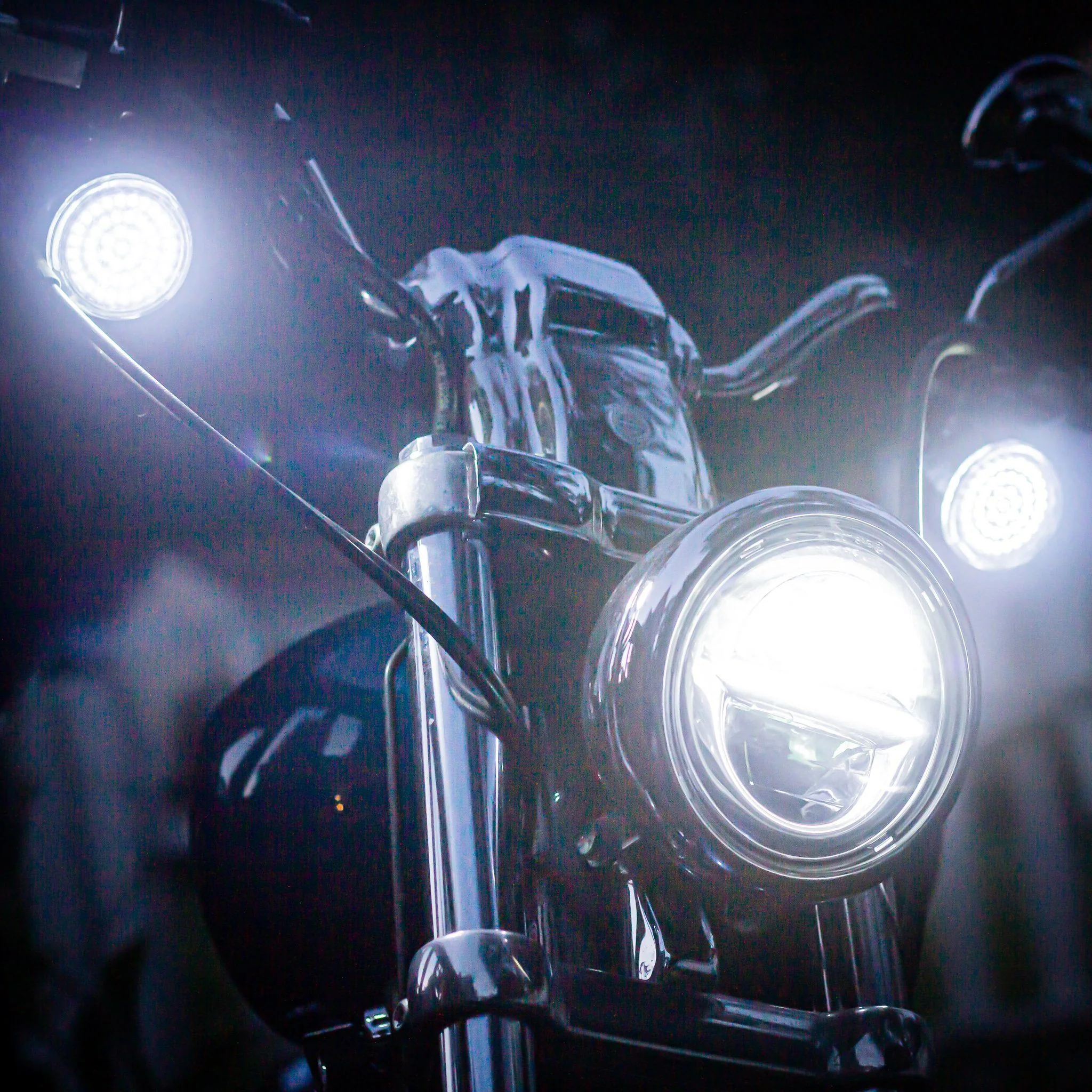 Eagle Lights Midnight Edition Front and Rear LED Turn Signals Kit for Harley-Davidson® Motorcycles - 1157 Front / 1156 Red Rear - Image 14
