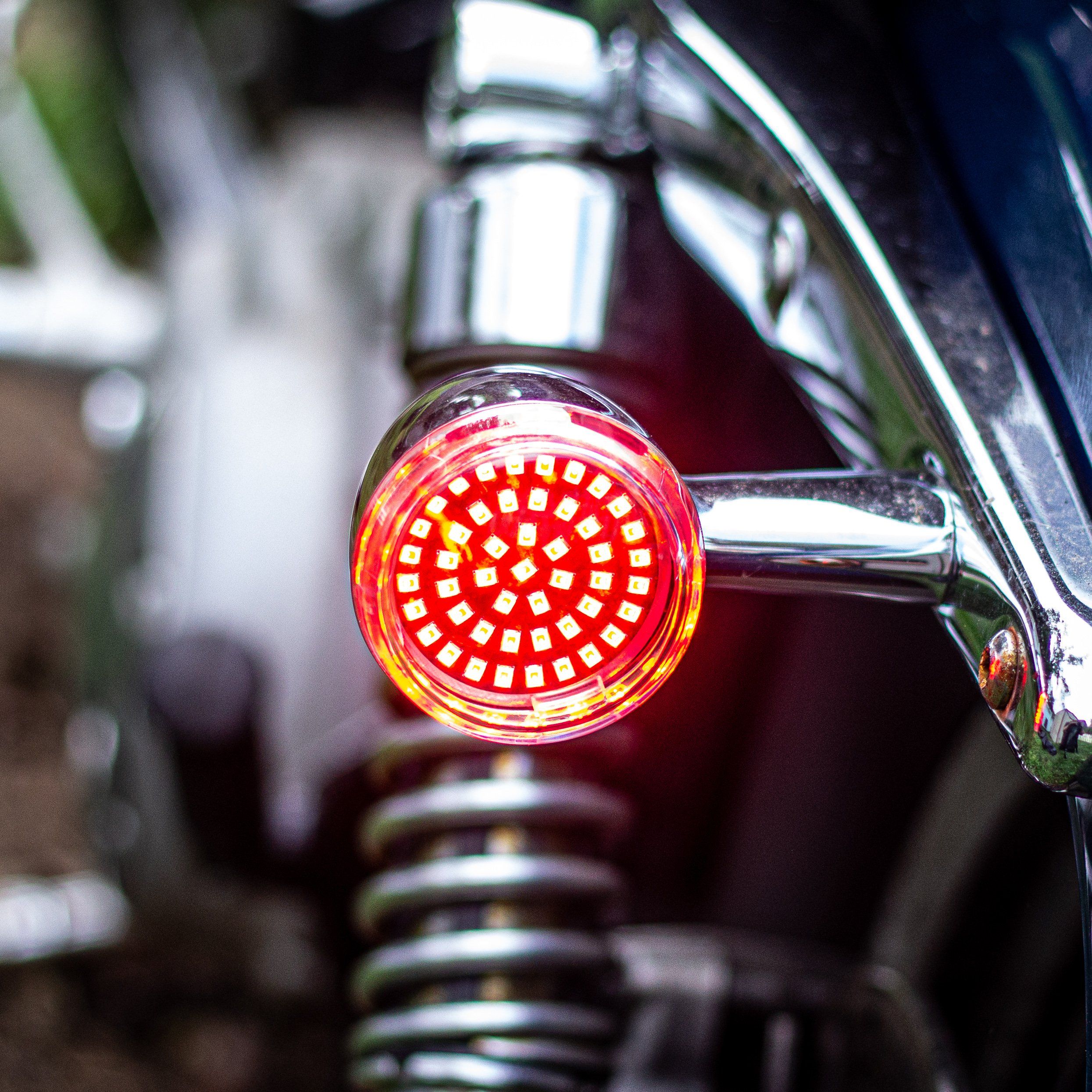 Eagle Lights Midnight Edition Front and Rear LED Turn Signals Kit for Harley-Davidson® Motorcycles - 1157 Front / 1156 Red Rear - Image 20