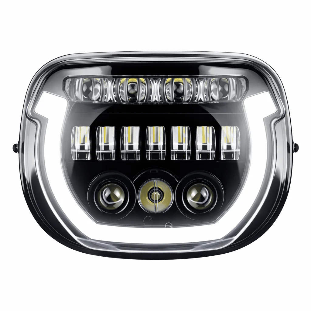 Eagle Lights LED Headlight Kit for 2023 - 2026 Harley-Davidson® Street Glide with Halo Ring