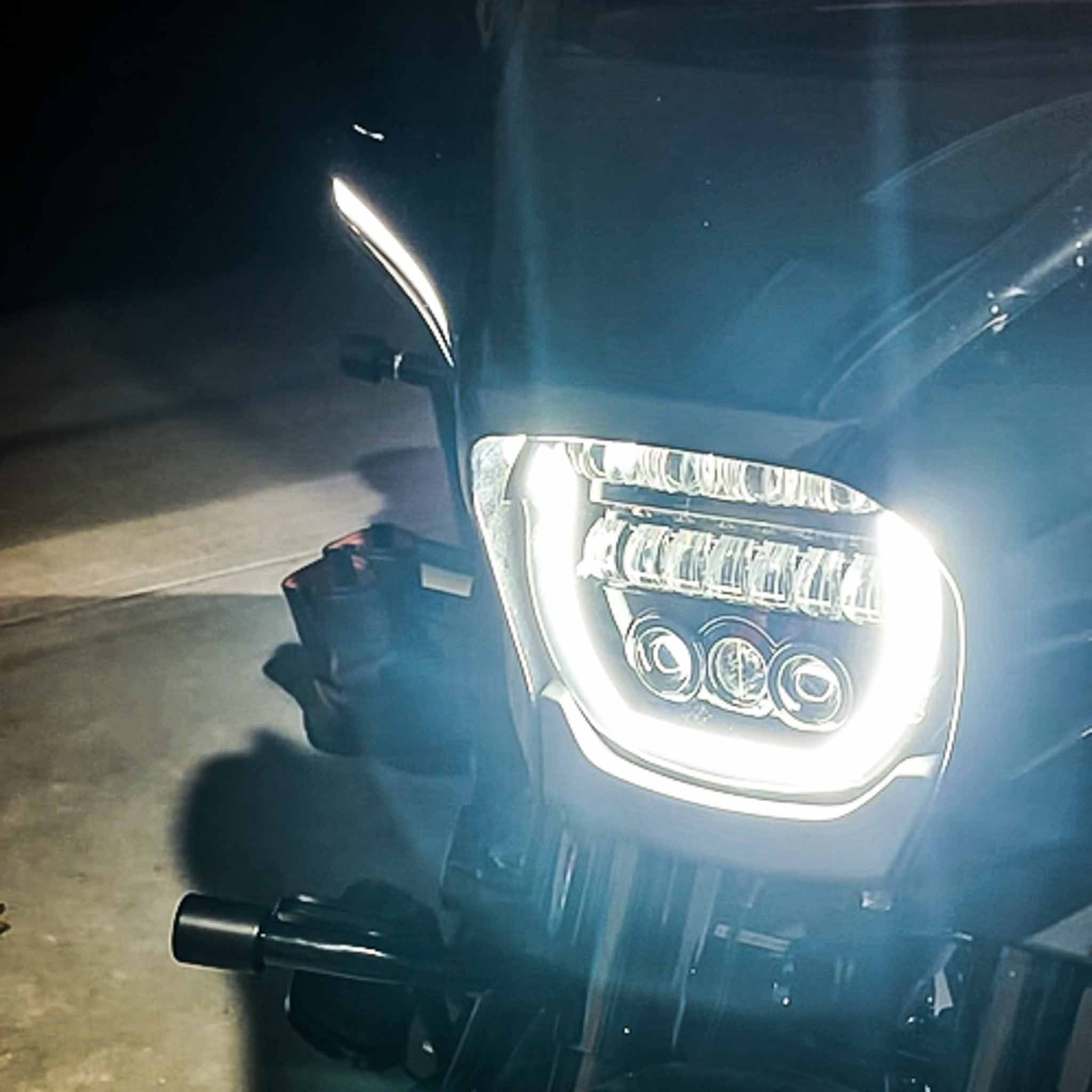Eagle Lights LED Headlight Kit for 2023 - 2026 Harley-Davidson® Street Glide with Halo Ring - Image 3