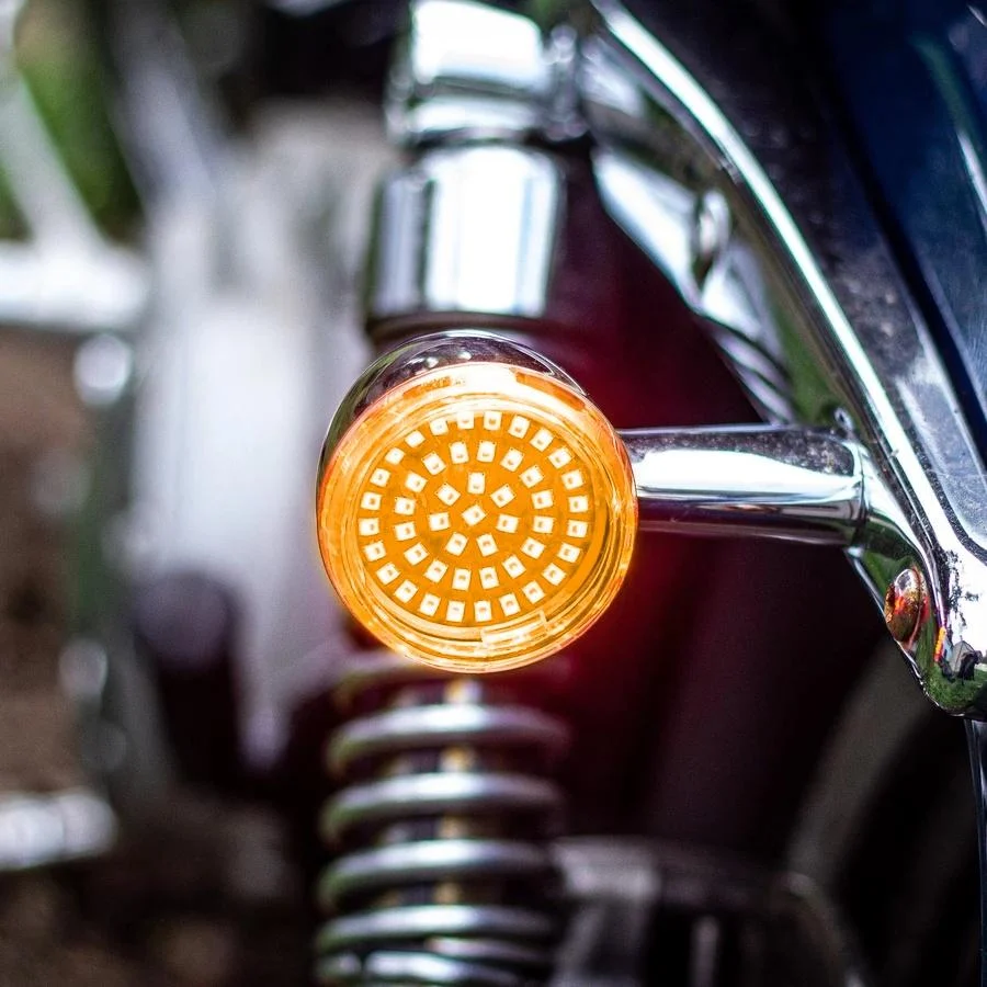 Eagle Lights Midnight Edition Generation II Amber LED Premium Rear Turn Signals - 1156 Base - Image 7