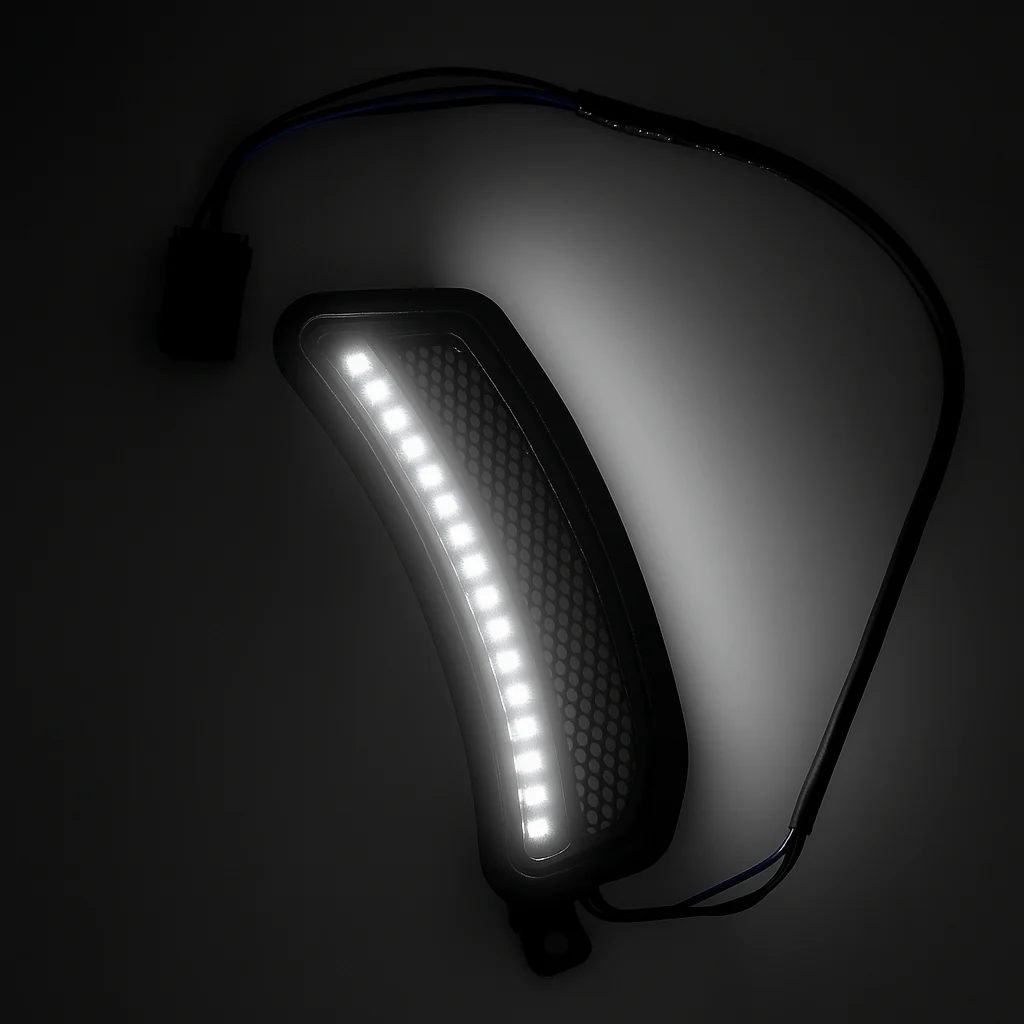 Eagle Lights Midnight Edition Vent Insert LED Running Lights and Turn Signals for Harley-Davidson® Low Rider ST Models - Image 2