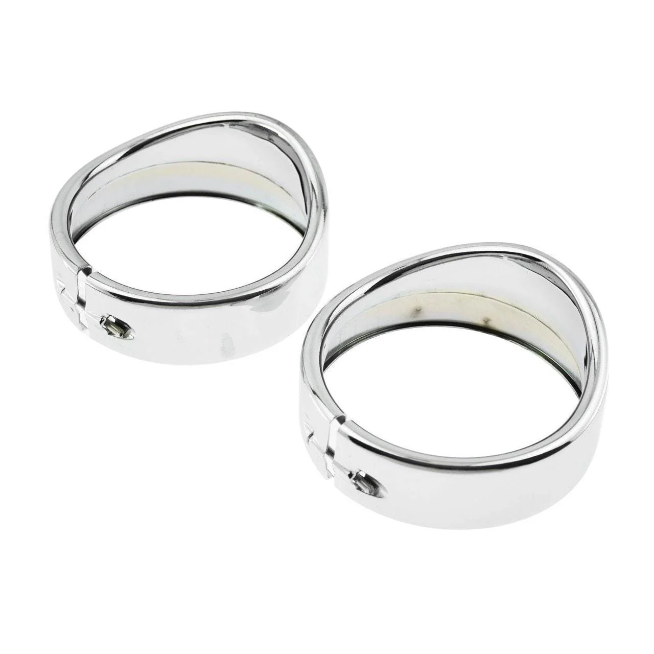 Eagle Lights 4.5" Auxiliary Light Visor Frenched Style Passing Lamp Trim Ring For Harley-Davidson® Motorcycles - Image 7
