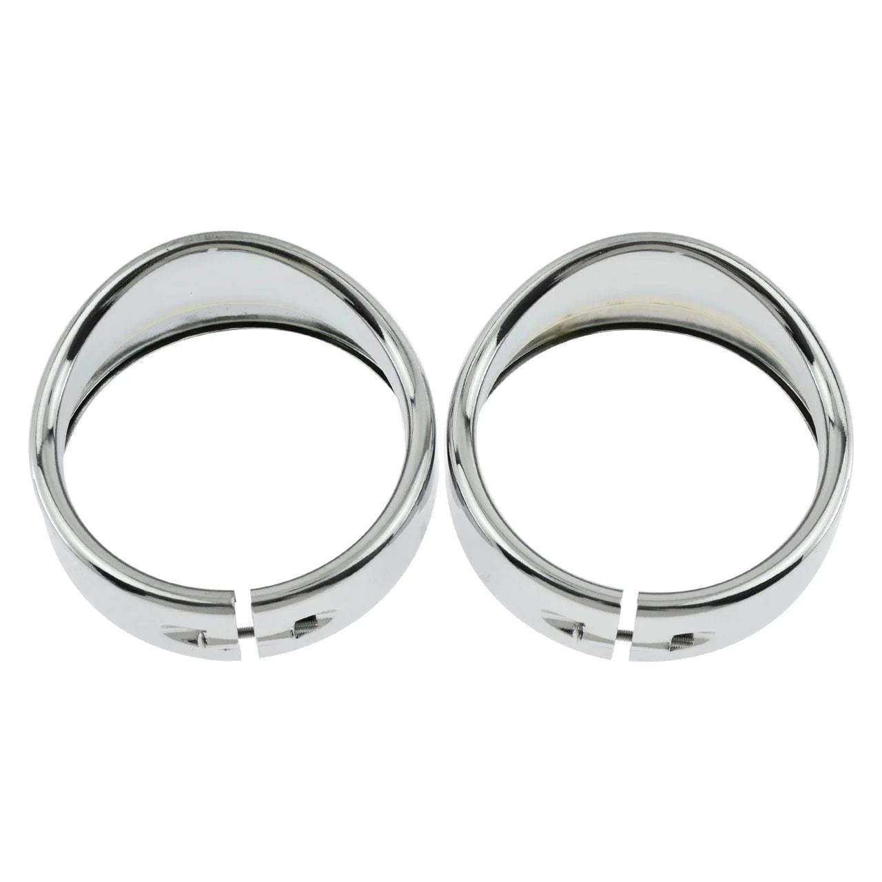Eagle Lights 4.5" Auxiliary Light Visor Frenched Style Passing Lamp Trim Ring For Harley-Davidson® Motorcycles - Image 8