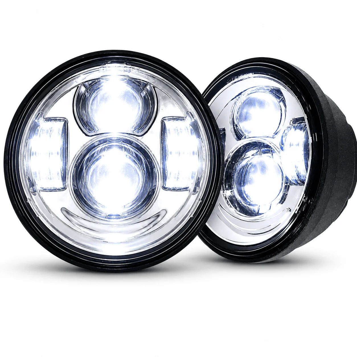 Eagle Lights Dual LED Headlight Kit for 2008 - 2017 Harley-Davidson® Fat Bob Models - Image 10