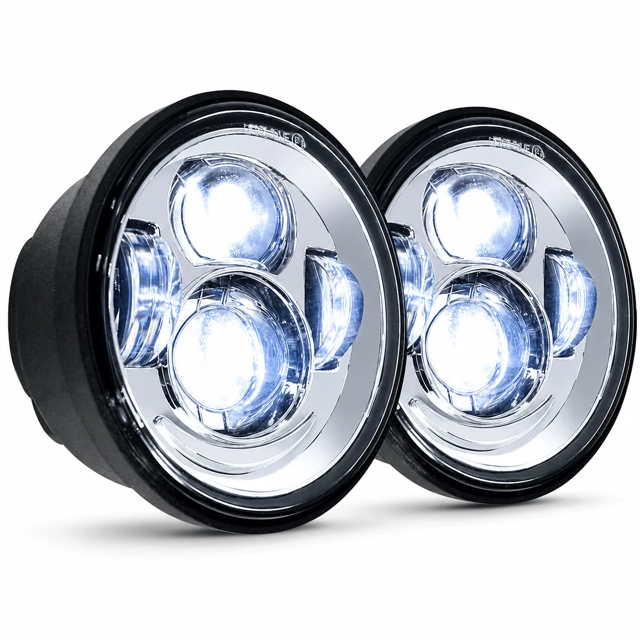 Eagle Lights Dual LED Headlight Kit for 2008 - 2017 Harley-Davidson® Fat Bob Models - Image 8