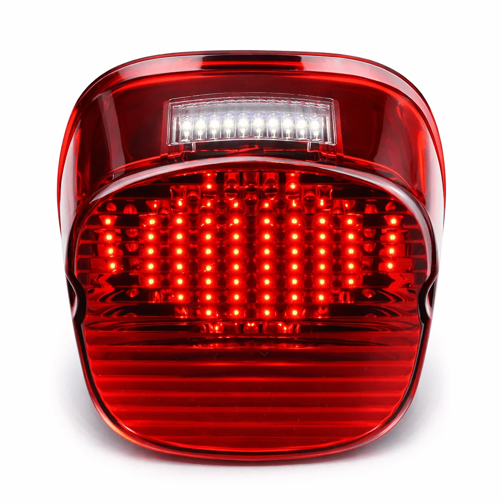 Eagle Lights Flashing Strobe Layback LED Tail Brake Light Kit for Harley-Davidson® - Image 8